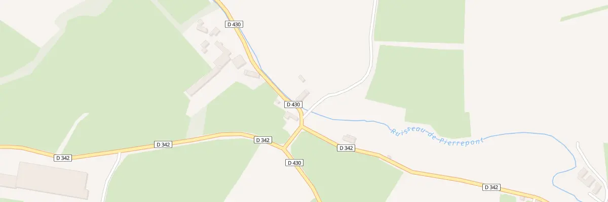 Plan du 5070 Pierrepont à Laulne