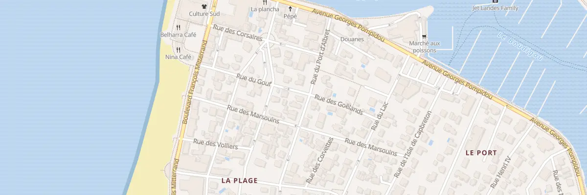 Plan du 1A Rue du Gouf à Capbreton