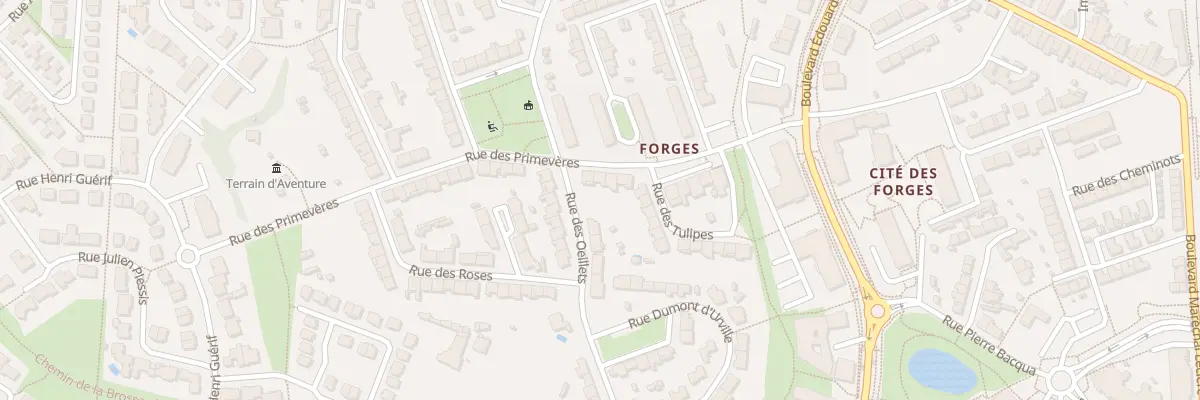 Plan du 35 Rue des Primevères à La Roche-sur-Yon