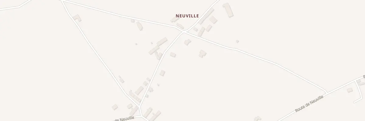 Plan du 8A Rte de Neuville à Étienville