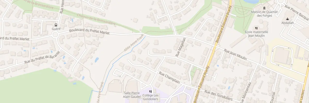 Plan du 34 Rue d’Entrecasteaux à La Roche-sur-Yon