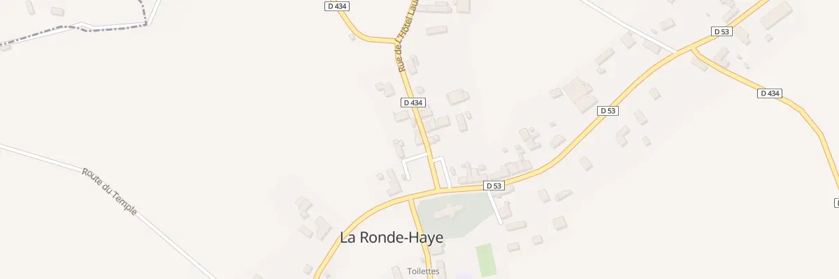 Plan du 5006 Le Bourg - La Rondehaye à Saint-Sauveur-Villages
