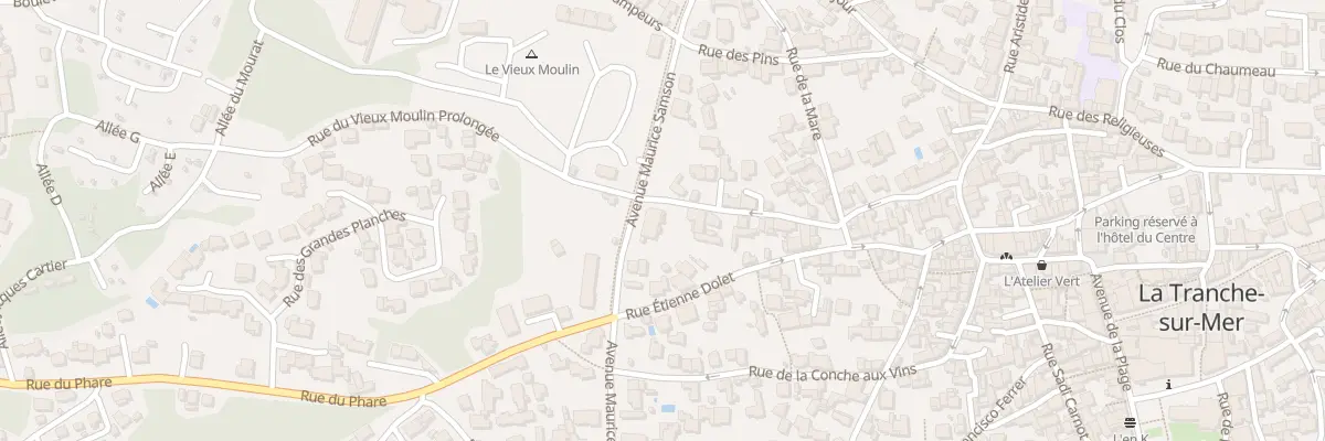 Plan du 98 Av Maurice Samson à La Tranche-sur-Mer