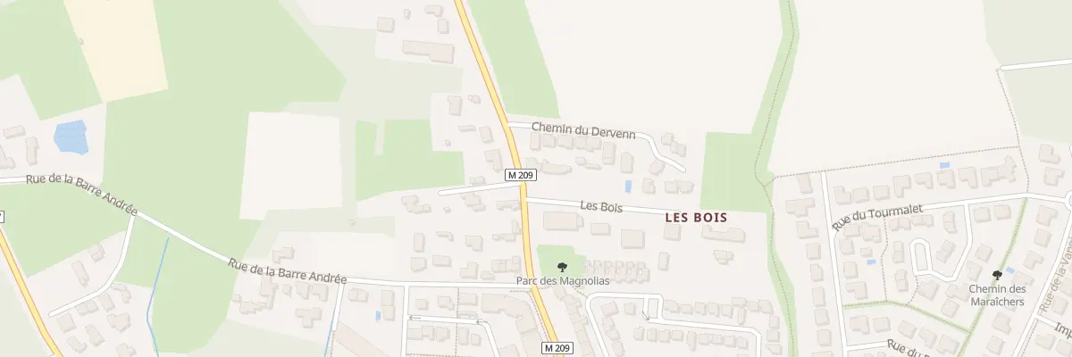 Plan du 520 Rue des Buissons à Thouaré-sur-Loire