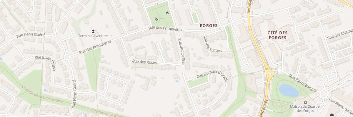 Plan du 45 Rue des Oeillets à La Roche-sur-Yon