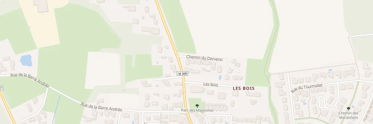 Plan du 550 Rue des Buissons à Thouaré-sur-Loire