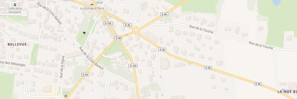 Plan du 8 Rue du Stade à Rougé
