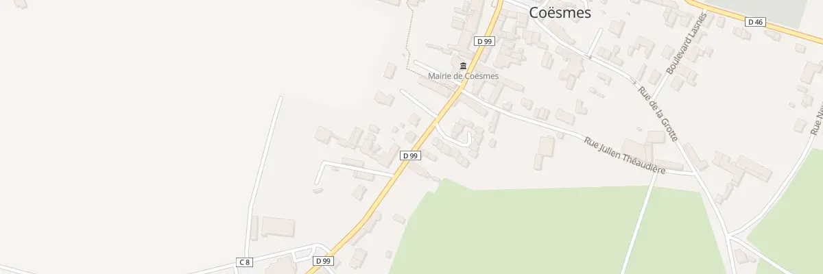 Plan du 24 Rue de la Haute Rue à Coësmes