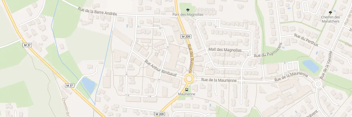 Plan du 265 Rue des Buissons à Thouaré-sur-Loire