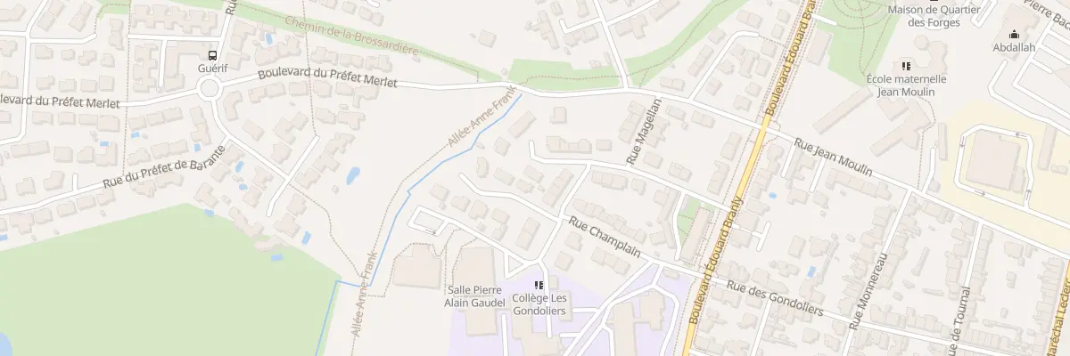 Plan du 35 Rue d’Entrecasteaux à La Roche-sur-Yon