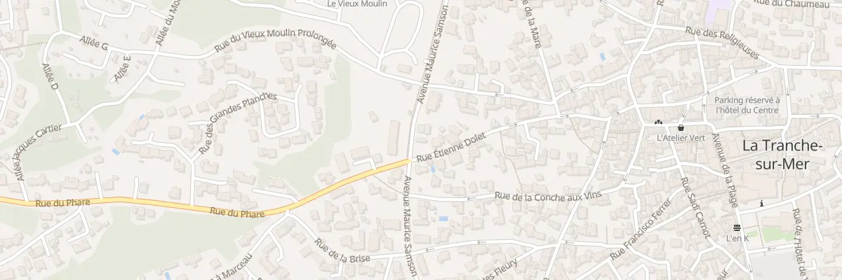 Plan du 94 Av Maurice Samson à La Tranche-sur-Mer