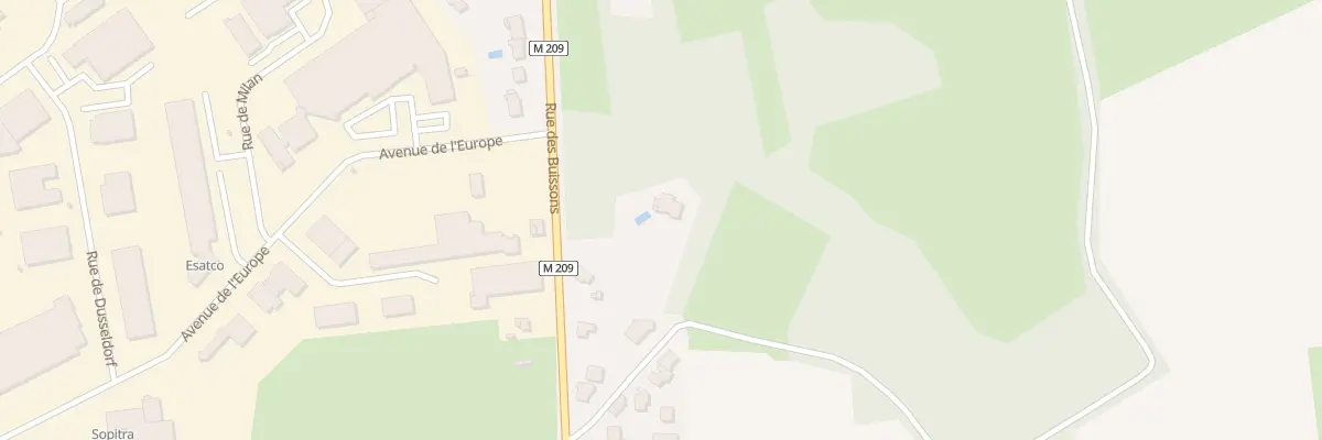 Plan du 1090 Rue des Buissons à Thouaré-sur-Loire
