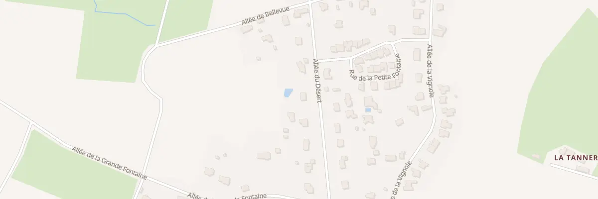 Plan du 18 All du Désert à La Bouëxière