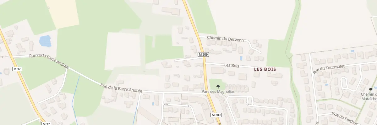 Plan du 499 Rue des Buissons à Thouaré-sur-Loire