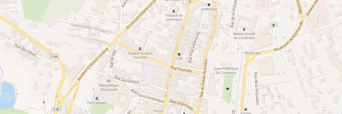 Plan du 31 Rue Saint-nicolas à Coutances