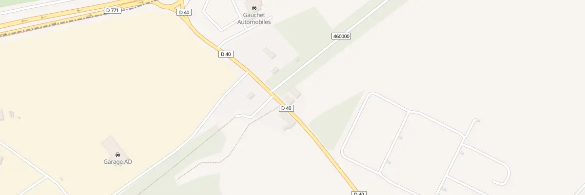 Plan du 5207 La Gare à Louisfert