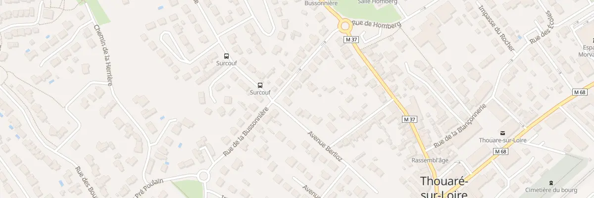 Plan du 11 Rue de la Bussonnière à Thouaré-sur-Loire