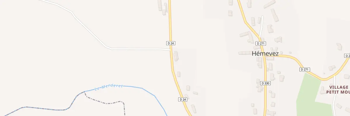 Plan du 5051 Grande Route à Hémevez