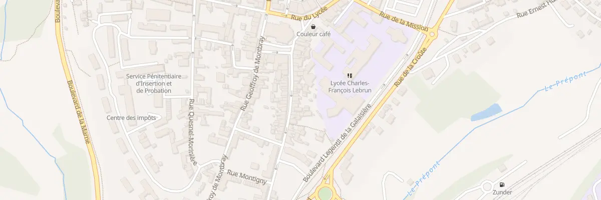 Plan du 45A Rue Saint-pierre à Coutances