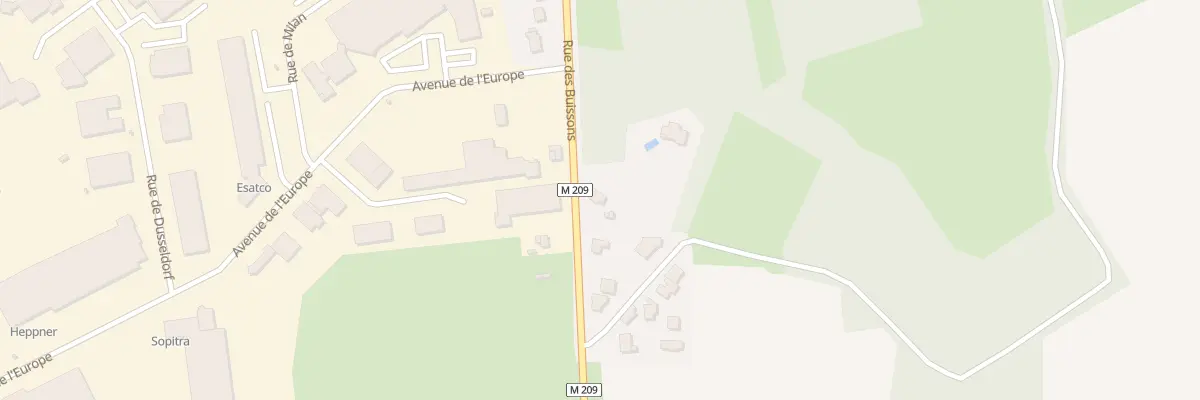Plan du 970 Rue des Buissons à Thouaré-sur-Loire