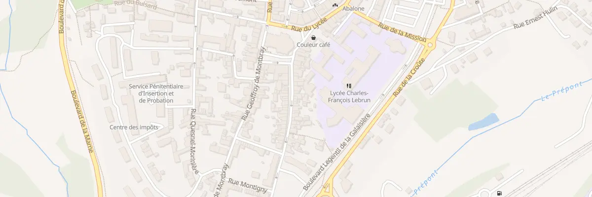 Plan du 37A Rue Saint-pierre à Coutances