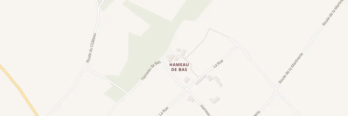 Plan du 6 Le Hameau de Bas à Carneville