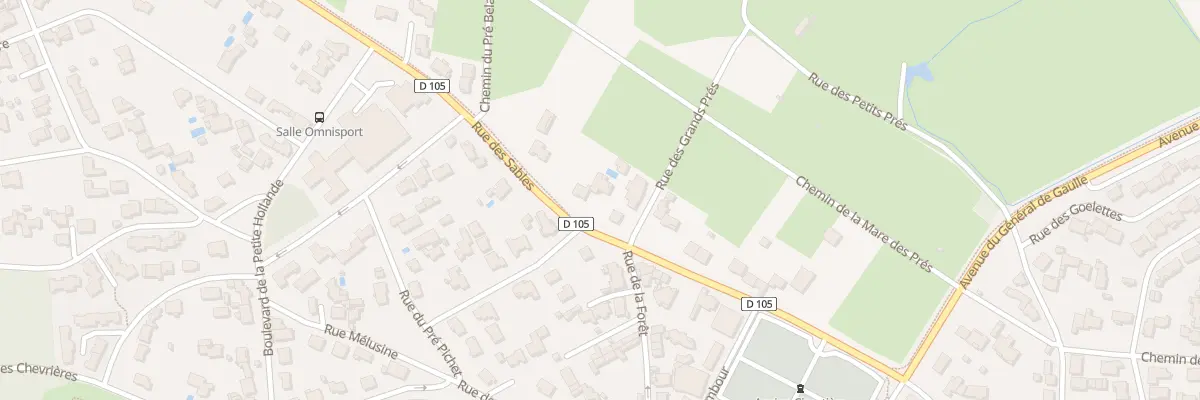 Plan du 76 Rue des sables à La Tranche-sur-Mer