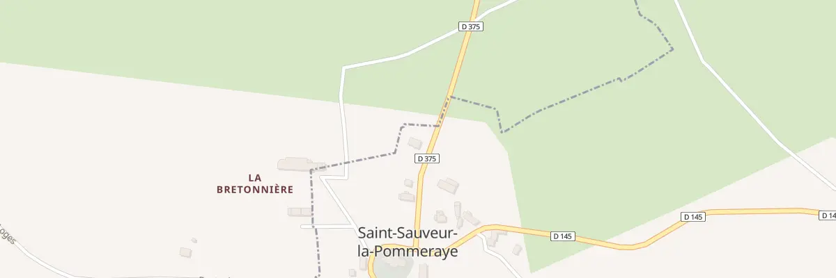 Plan du 9001 Rte du Manoir à Saint-Sauveur-la-Pommeraye