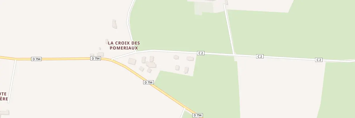 Plan du 7 La Croix des Pommeriaux à Mézières-sur-Couesnon