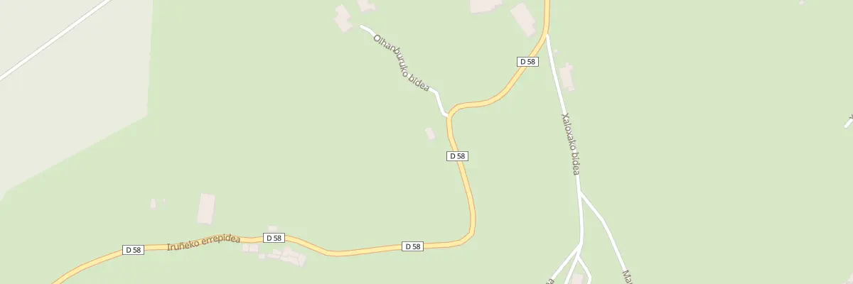 Plan du 5204 Oyhamburu à Aldudes