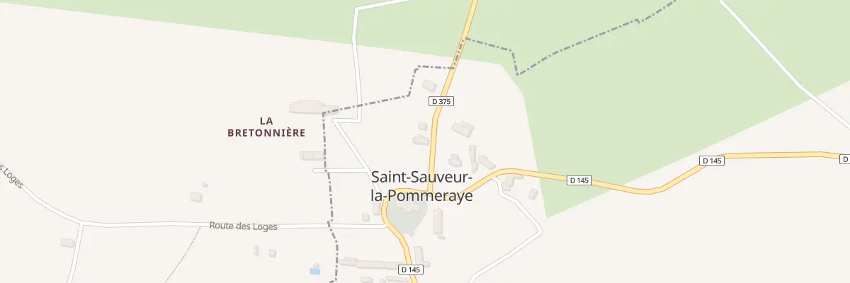 Plan du 1 Rte du Manoir à Saint-Sauveur-la-Pommeraye