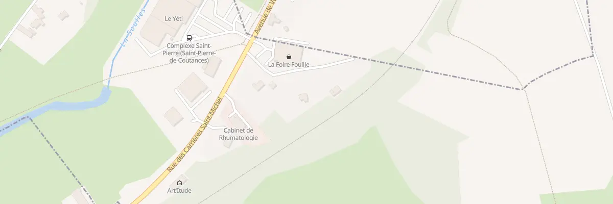 Plan du 3 Rue des Carrieres St Michel à Saint-Pierre-de-Coutances
