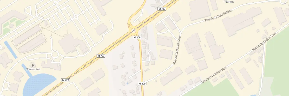 Plan du 1430 Rue des Buissons à Thouaré-sur-Loire