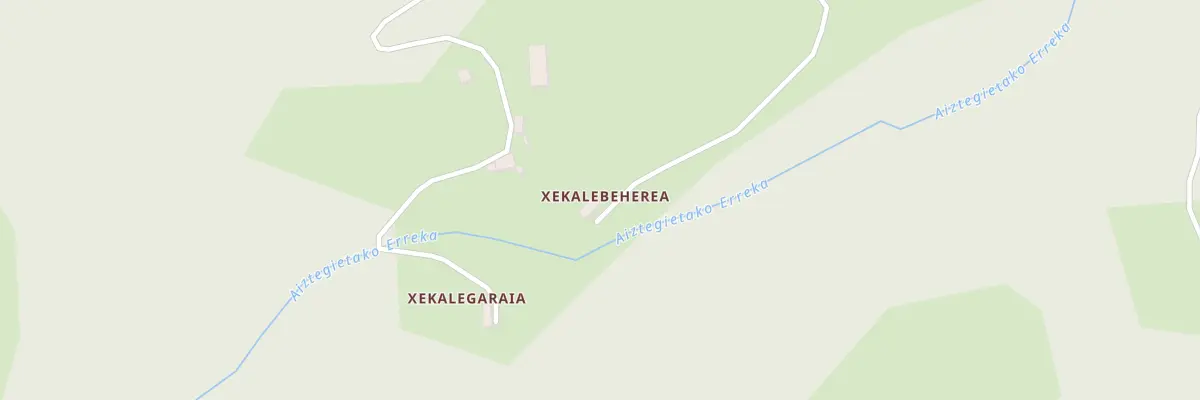 Plan du 5141 Checalegaray à Aldudes