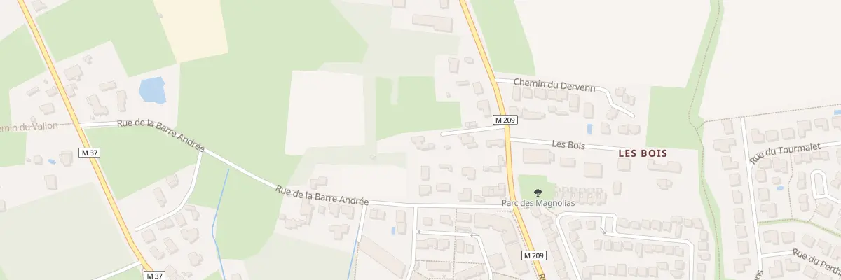 Plan du 515 Rue des Buissons à Thouaré-sur-Loire