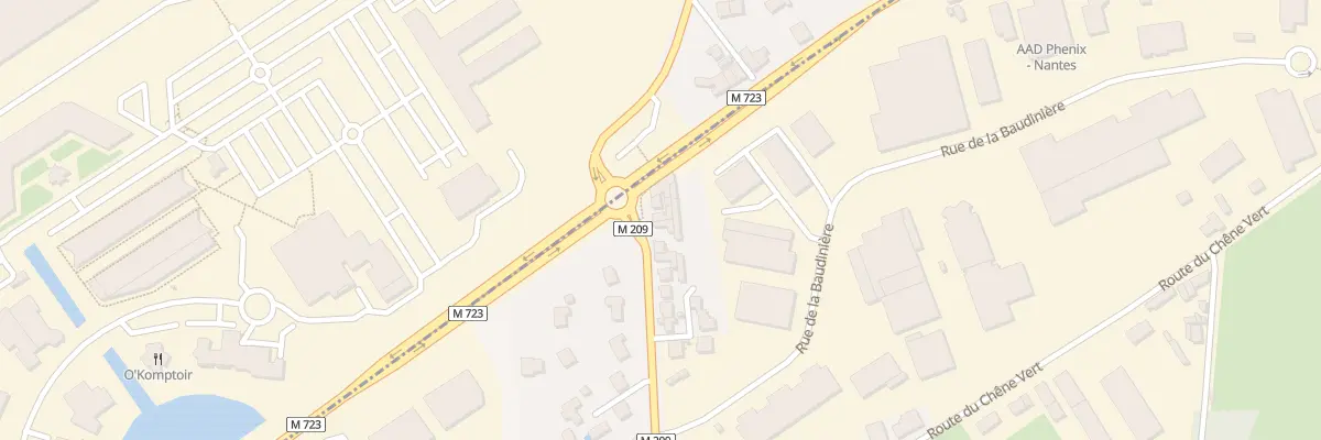Plan du 1454 Rue des Buissons à Thouaré-sur-Loire