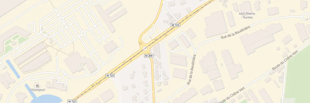 Plan du 1470 Rue des Buissons à Thouaré-sur-Loire