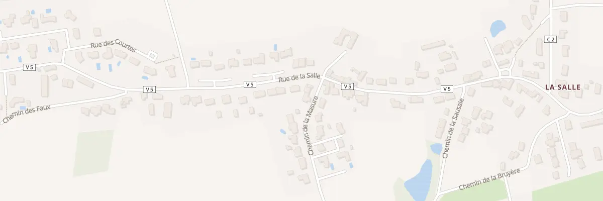 Plan du 2B Che de la Masure à Carquefou