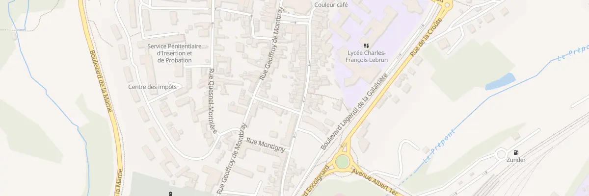 Plan du 42 Rue Saint-pierre à Coutances