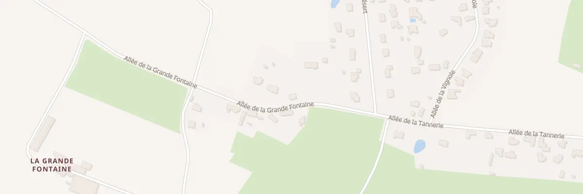 Plan du 11 All de Grande Fontaine à La Bouëxière