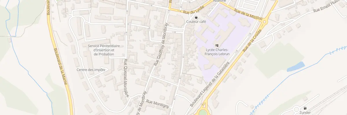 Plan du 22A Rue Saint-pierre à Coutances