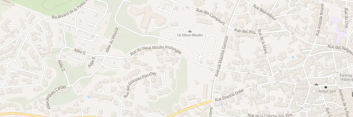 Plan du 31 Rue du vieux moulin à La Tranche-sur-Mer