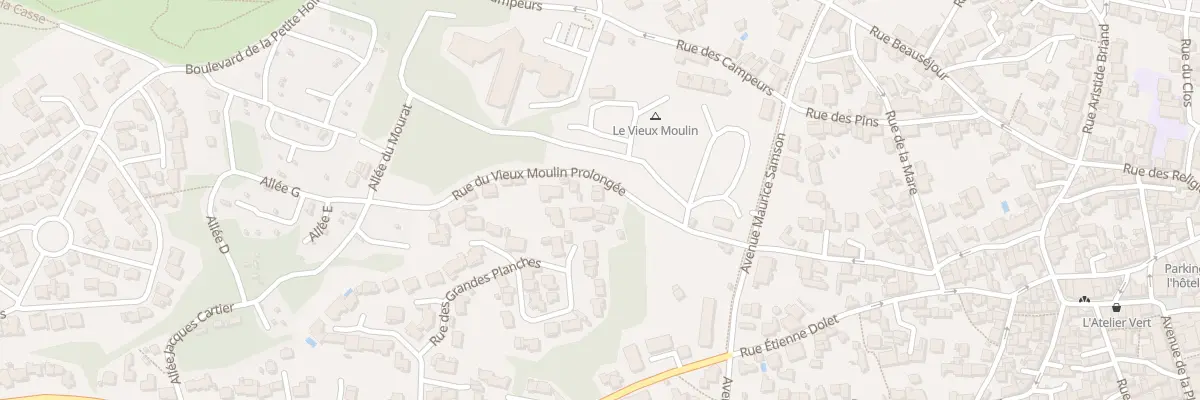 Plan du 33 Rue du vieux moulin à La Tranche-sur-Mer