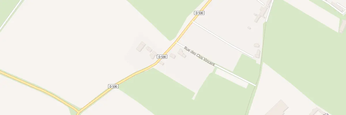 Plan du 9000 La Dignerie à Laulne