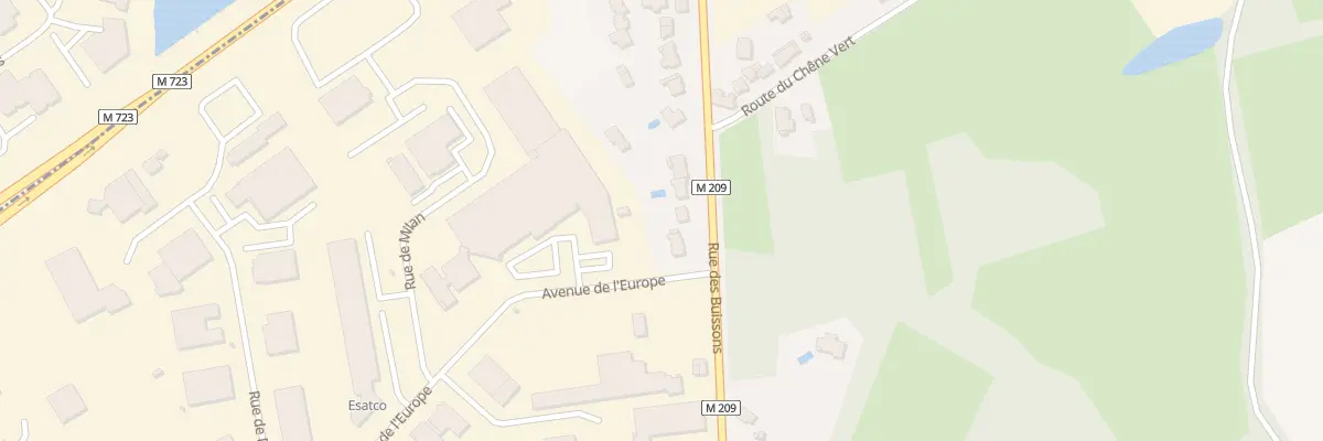 Plan du 1125 Rue des Buissons à Thouaré-sur-Loire
