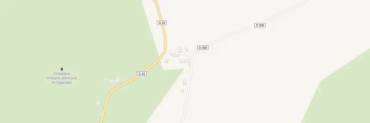 Plan du 1 Rue le Culais à Orglandes