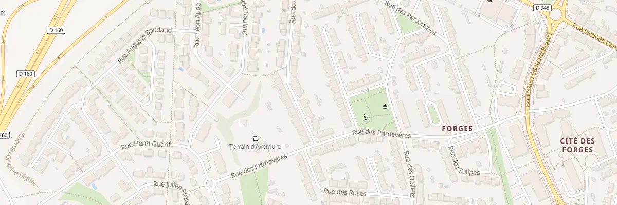 Plan du 119 Rue des Pervenches à La Roche-sur-Yon