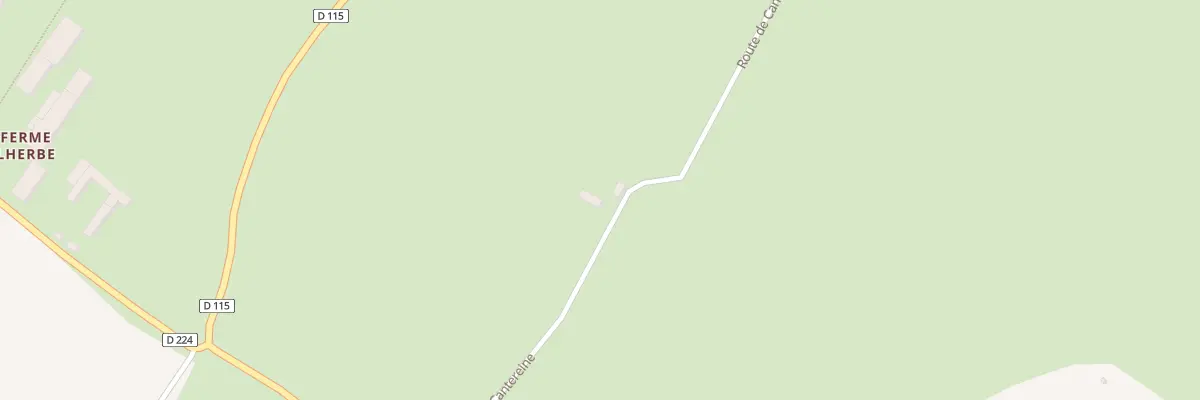 Plan du 6 Rte de Cantereine à Tamerville