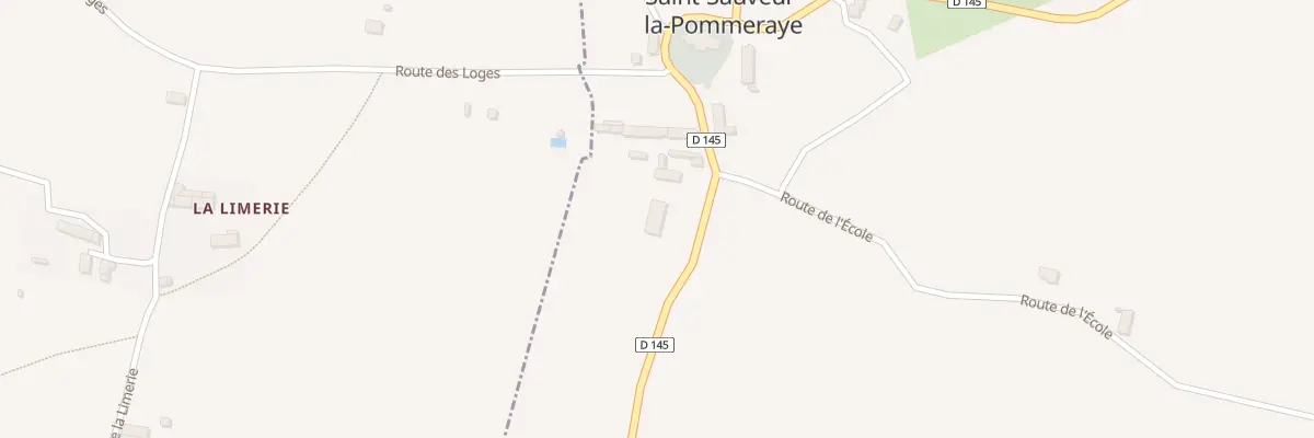 Plan du 4 Rte du Tourne Bride à Saint-Jean-des-Champs