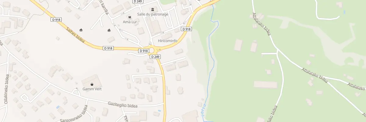 Plan du 25 Itsasuko errebidea à Espelette